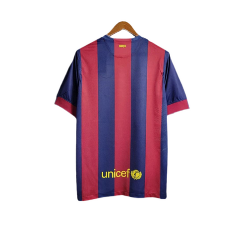 FC Barcelone - Maillot Rétro 14/15 - Bleu, Rouge