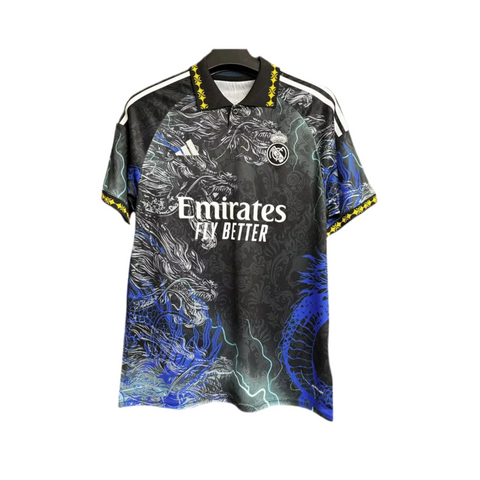 Real Madrid - Maillot Concept - Dragons Noir, Bleu