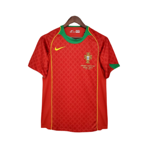 Portugal - Maillot Rétro - Rouge, Vert