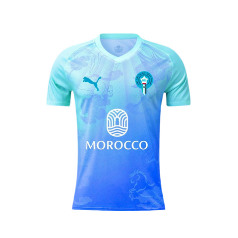 Maroc – Maillot Concept 2025 – Bleu & Cyan