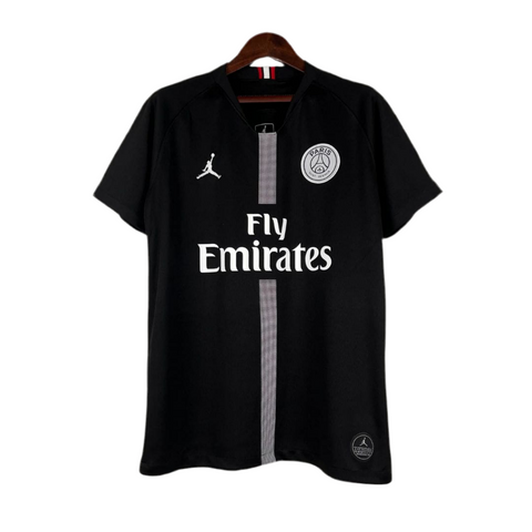 Paris Saint Germain ( PSG ) - Maillot rétro 18/19 - Noir