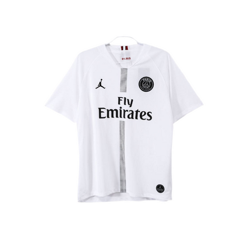 Paris Saint Germain ( PSG ) - Maillot Rétro Extérieur 18/19 – Blanc