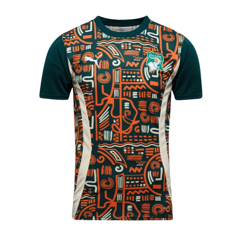 Maillot Pré Match Côté d’Ivoire CAN 2025