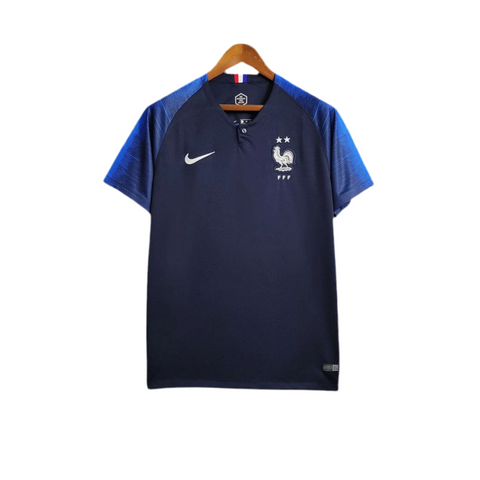 France - Maillot Rétro 2018 - Bleu