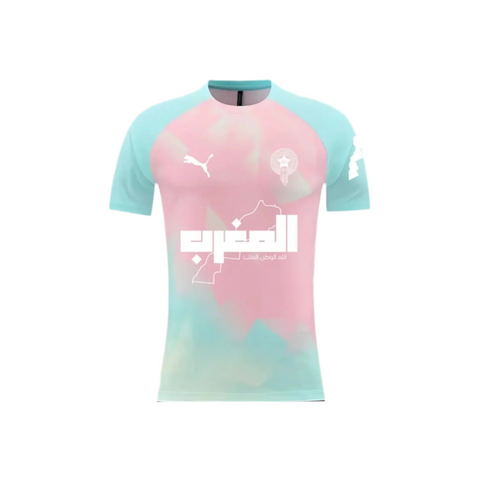 Maroc – Maillot Concept 2025 – Rose, Bleu