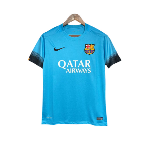 FC Barcelone - Maillot Rétro  15/16 - Bleu