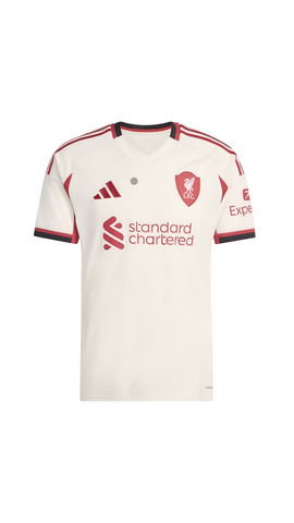 Maillot Liverpool Extérieur 2025/2026