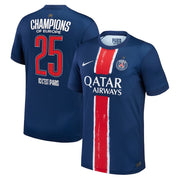 Maillot Collector Domicile Stadium PSG 24/25 - Champions of Europe 2025
